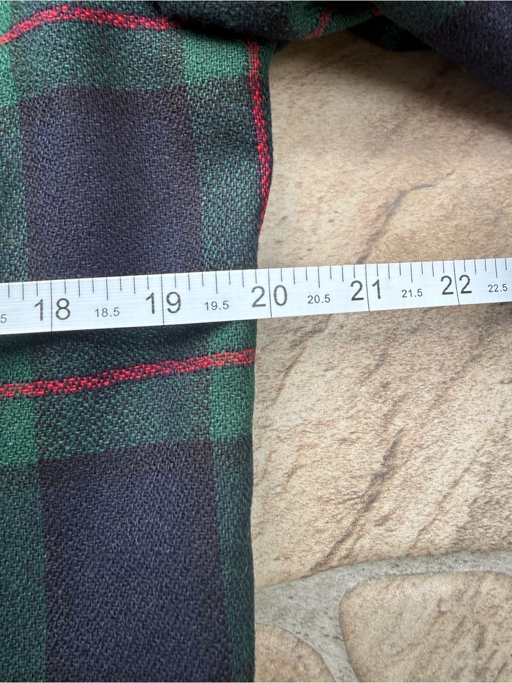 New Alfred Dunner Vintage 90's Green Plaid Wool Skirt Blazer Skirt Set Womens 8 - Picture 12 of 14
